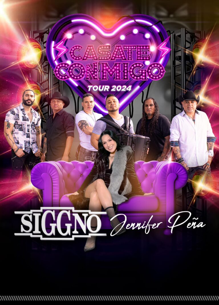 Jennifer Peña and Grupo Siggno announce their Casate Conmigo Tour 2024 Super Tejano 102.1 FM